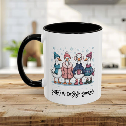 Cute Cozy Winter Geese Mug (11/15oz)