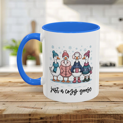 Cute Cozy Winter Geese Mug (11/15oz)