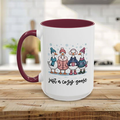 Cute Cozy Winter Geese Mug (11/15oz)