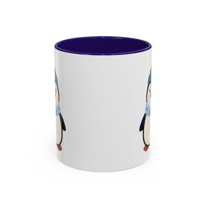 Cute Faux Patchwork Penguin Mug (11/15oz)
