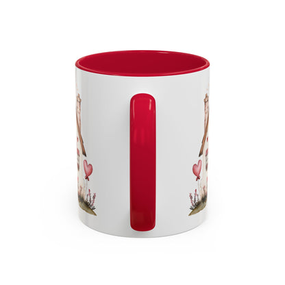 Cute Pink Valentine's Cottage Mug (11/15oz)