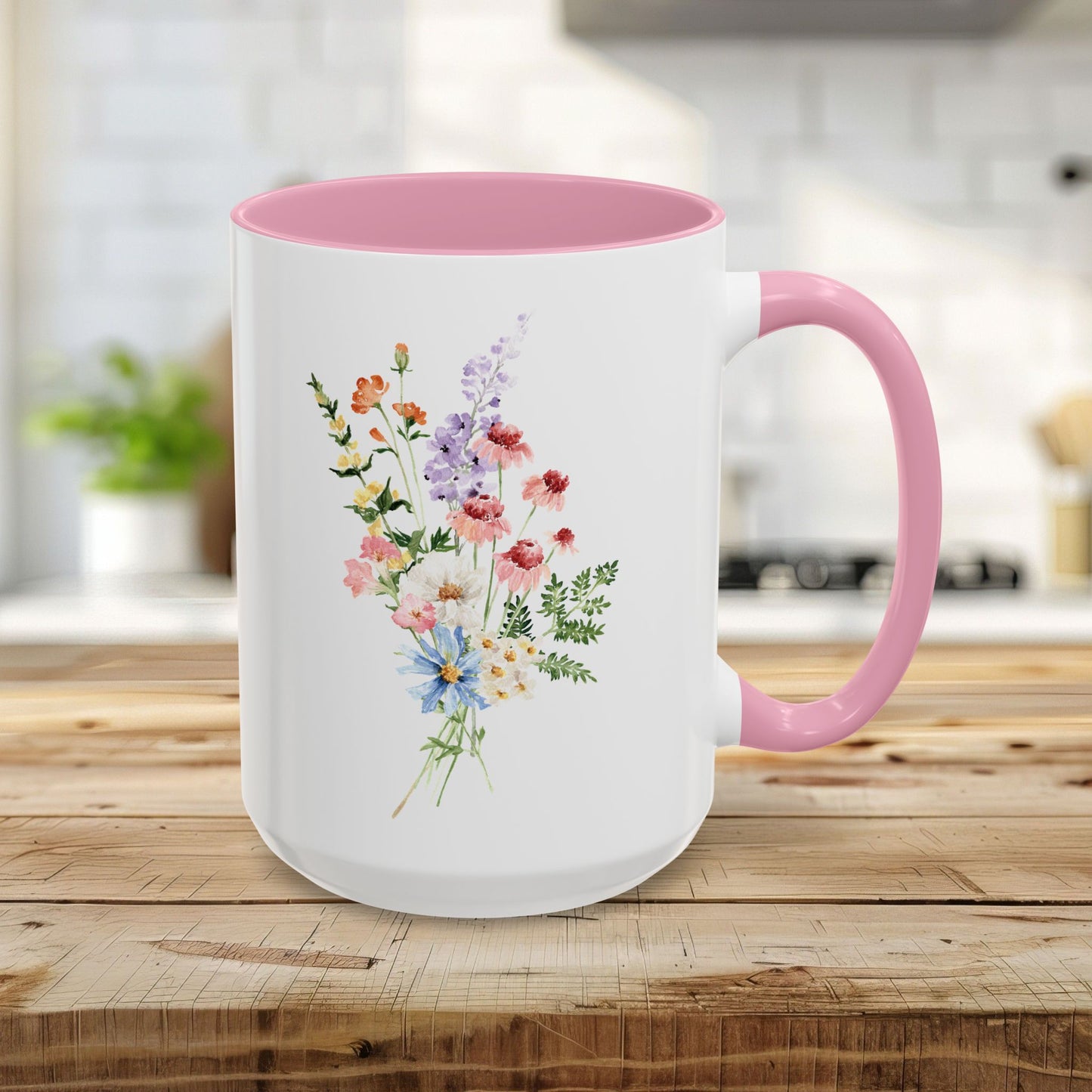 Delicate Summer Wildflowers Mug (11/15oz)