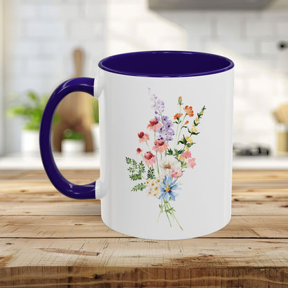 Delicate Summer Wildflowers Mug (11/15oz)