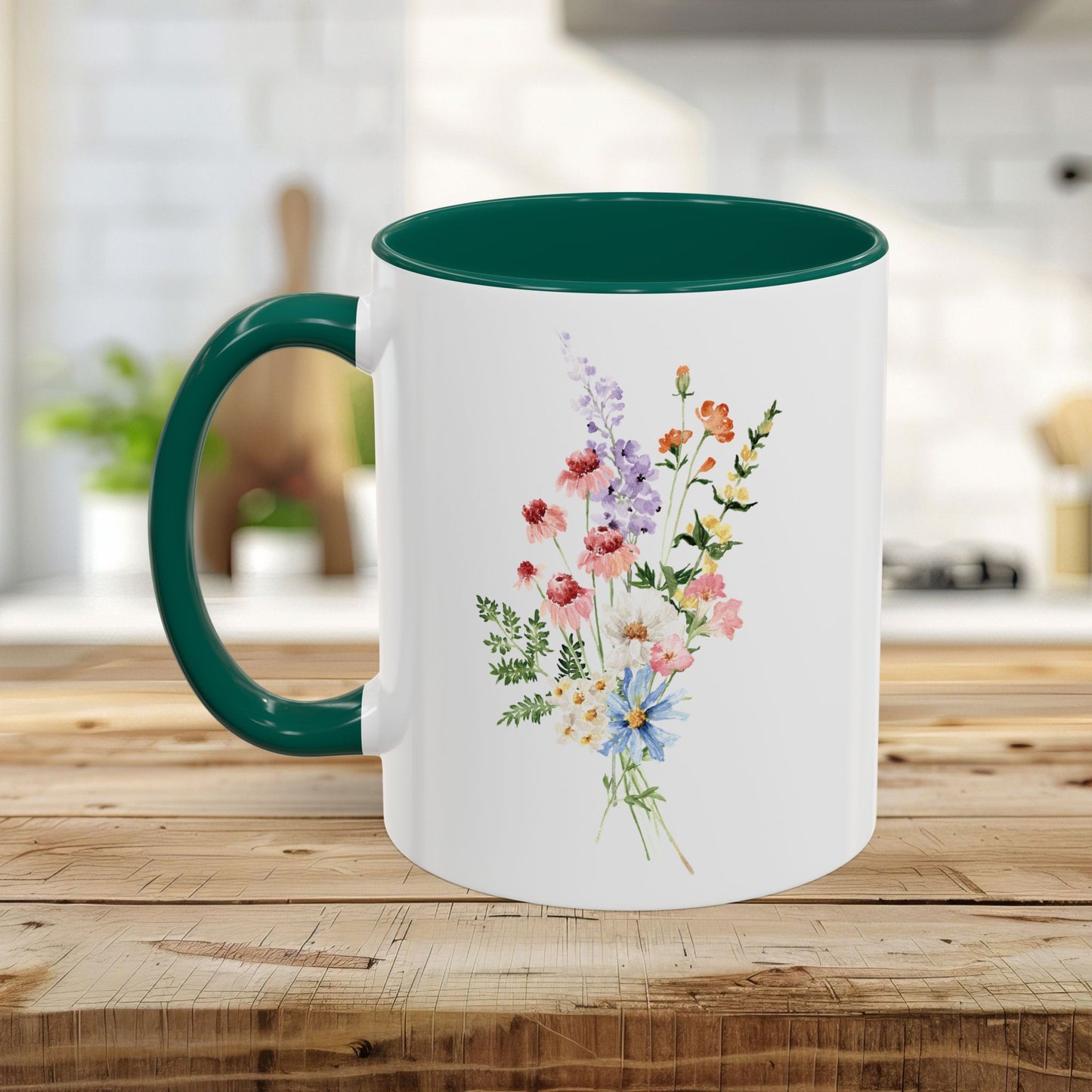 Delicate Summer Wildflowers Mug (11/15oz)