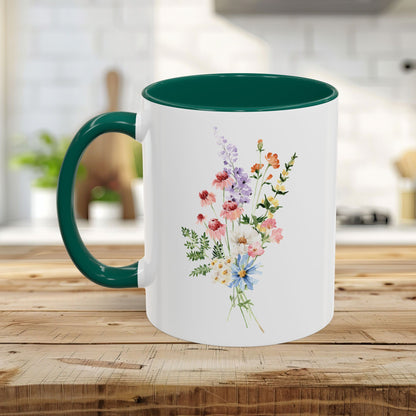 Delicate Summer Wildflowers Mug (11/15oz)