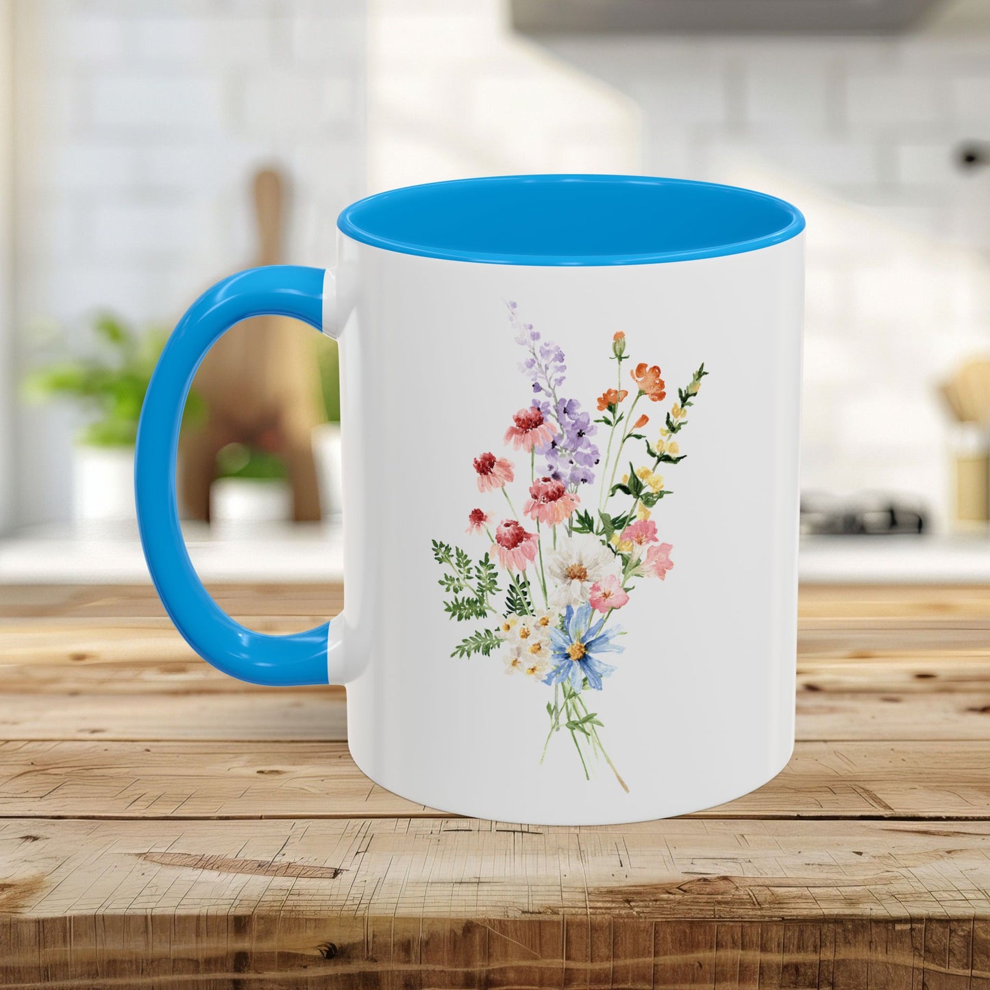 Delicate Summer Wildflowers Mug (11/15oz)