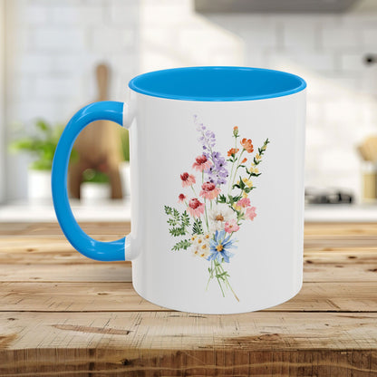 Delicate Summer Wildflowers Mug (11/15oz)