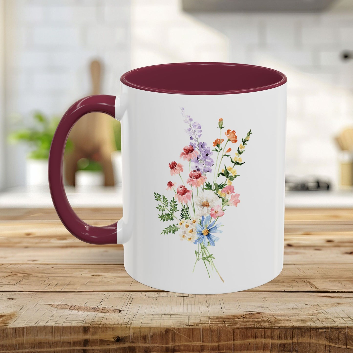 Delicate Summer Wildflowers Mug (11/15oz)