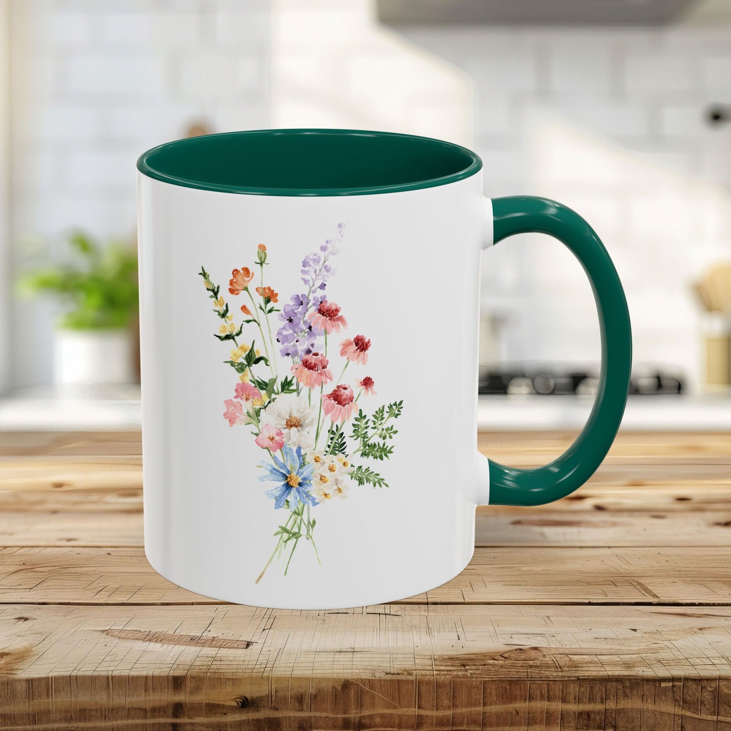 Delicate Summer Wildflowers Mug (11/15oz)