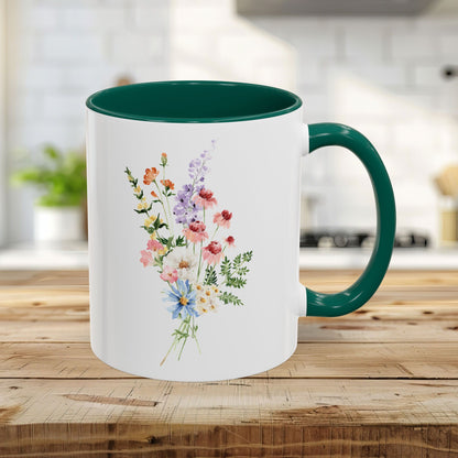 Delicate Summer Wildflowers Mug (11/15oz)