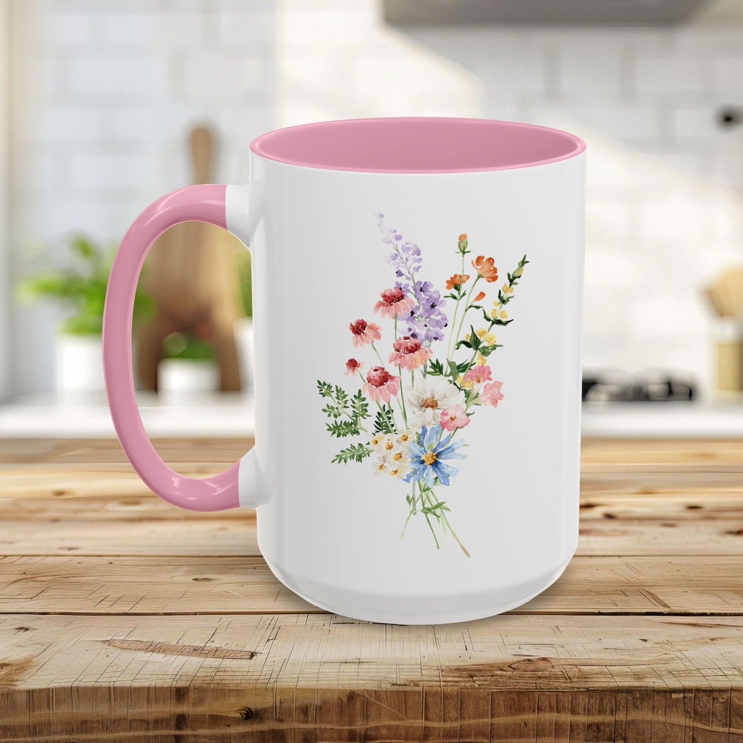 Delicate Summer Wildflowers Mug (11/15oz)