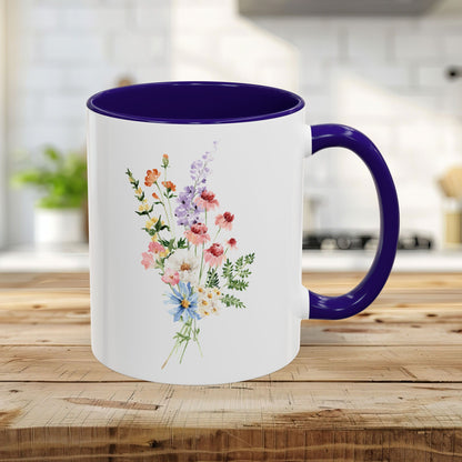 Delicate Summer Wildflowers Mug (11/15oz)