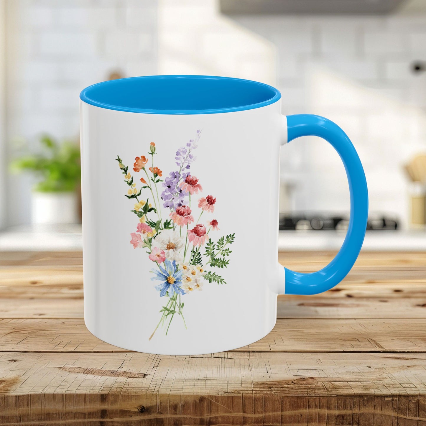 Delicate Summer Wildflowers Mug (11/15oz)