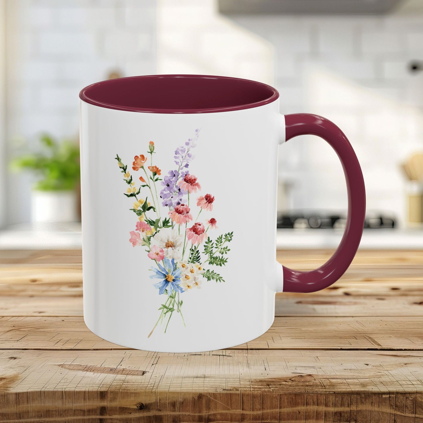 Delicate Summer Wildflowers Mug (11/15oz)