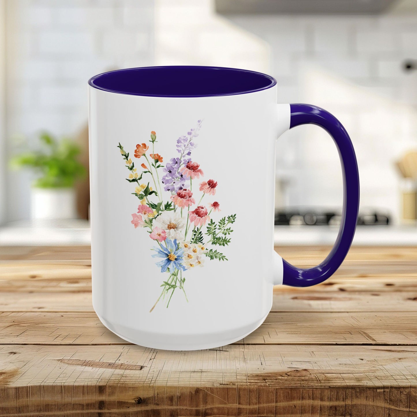 Delicate Summer Wildflowers Mug (11/15oz)