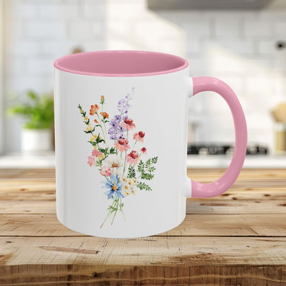 Delicate Summer Wildflowers Mug (11/15oz)
