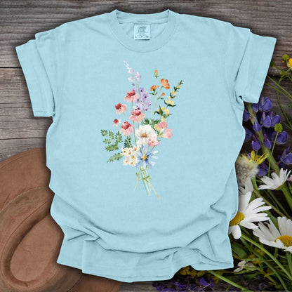 Delicate Summer Wildflowers T-Shirt