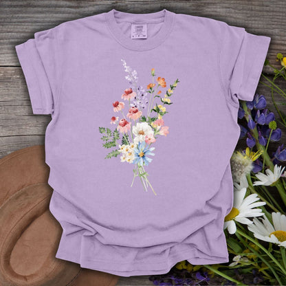 Delicate Summer Wildflowers T-Shirt