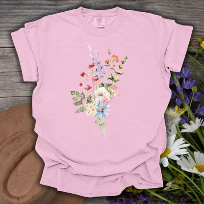 Delicate Summer Wildflowers T-Shirt
