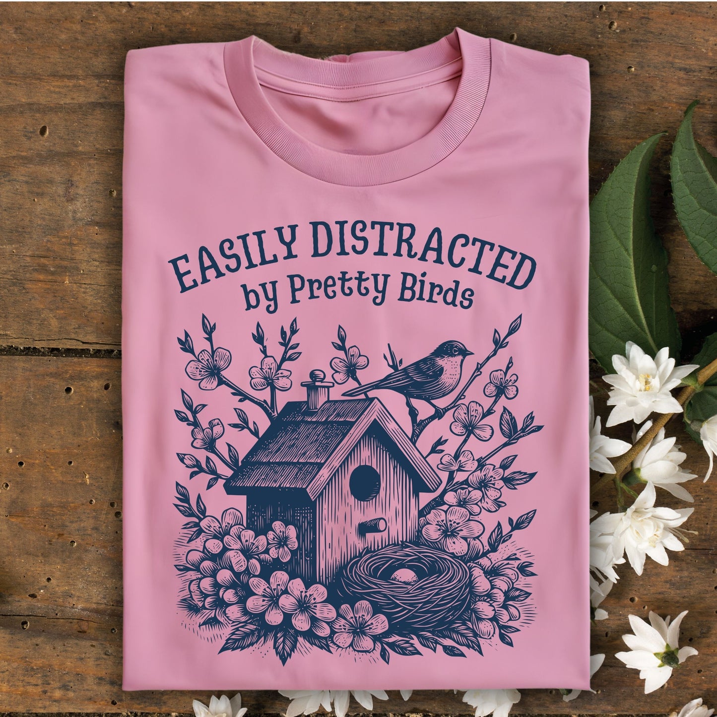 Easily Distracted by Birds T-Shirt