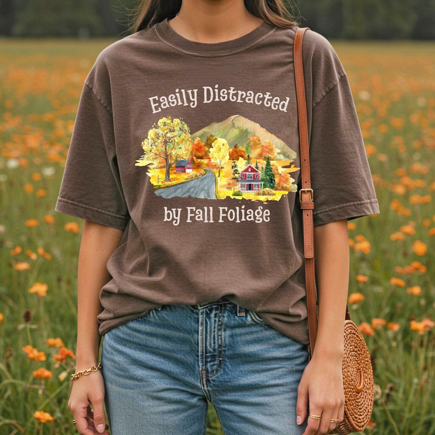 Easily Distracted by Fall Foliage T-shirt