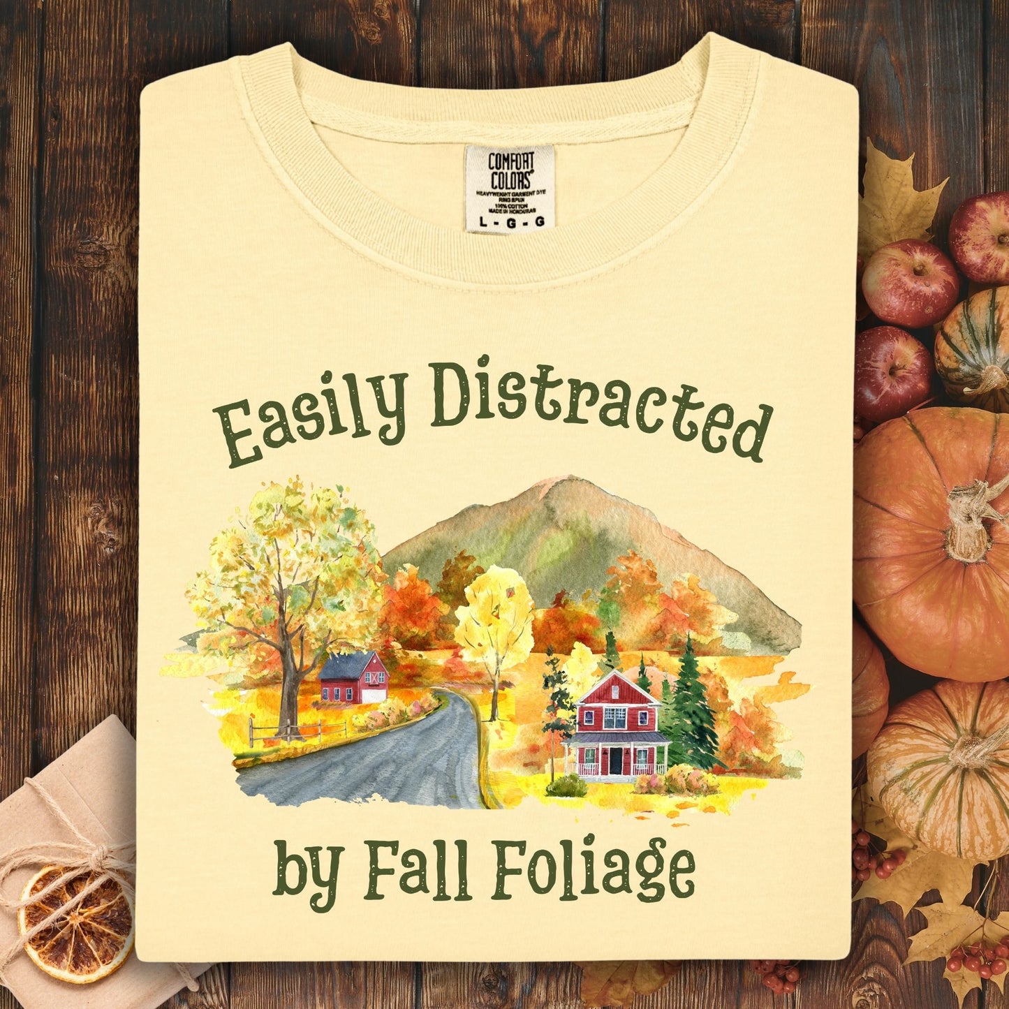 Easily Distracted by Fall Foliage T-shirt