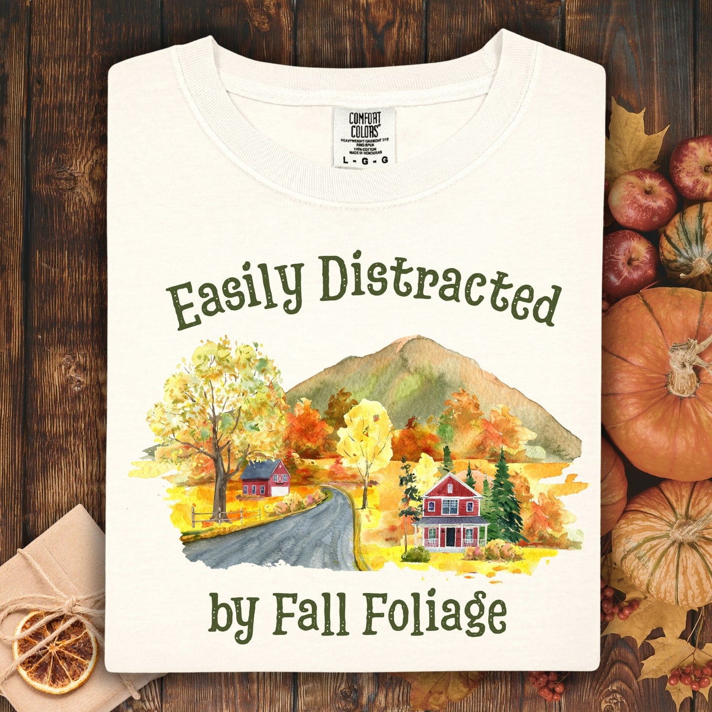 Easily Distracted by Fall Foliage T-shirt