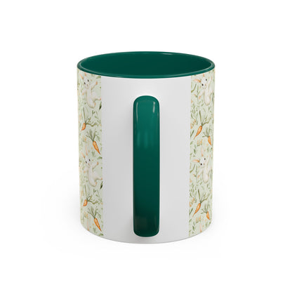 Easter Bunny & Carrot Pattern Mug (11/15oz)