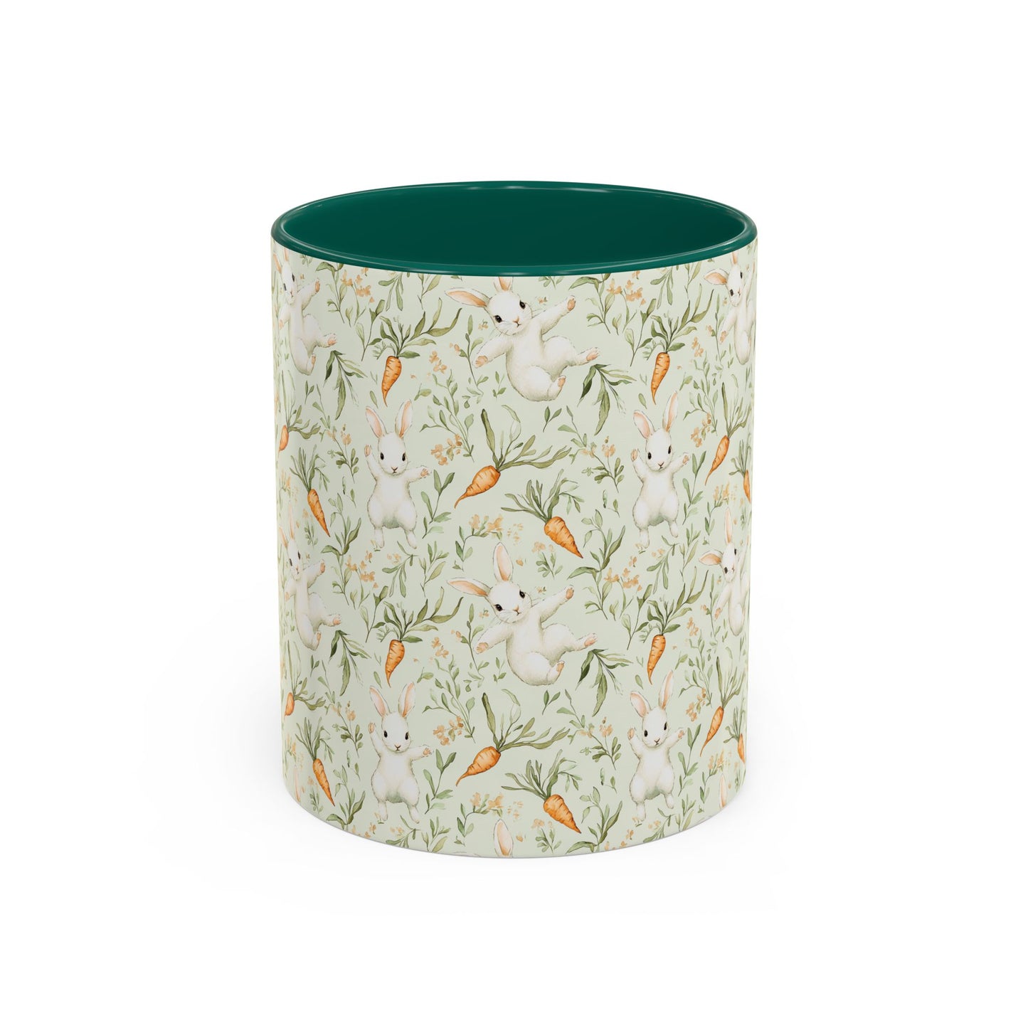 Easter Bunny & Carrot Pattern Mug (11/15oz)
