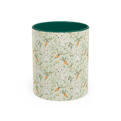 Easter Bunny & Carrot Pattern Mug (11/15oz)