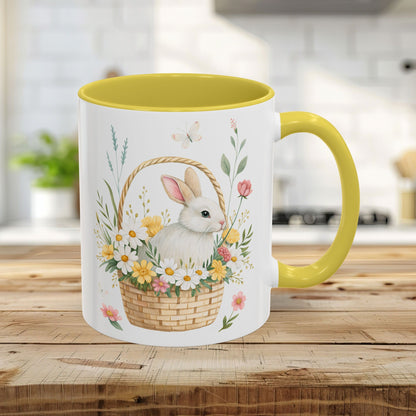 Easter Bunny's Floral Basket Mug (11/15oz)