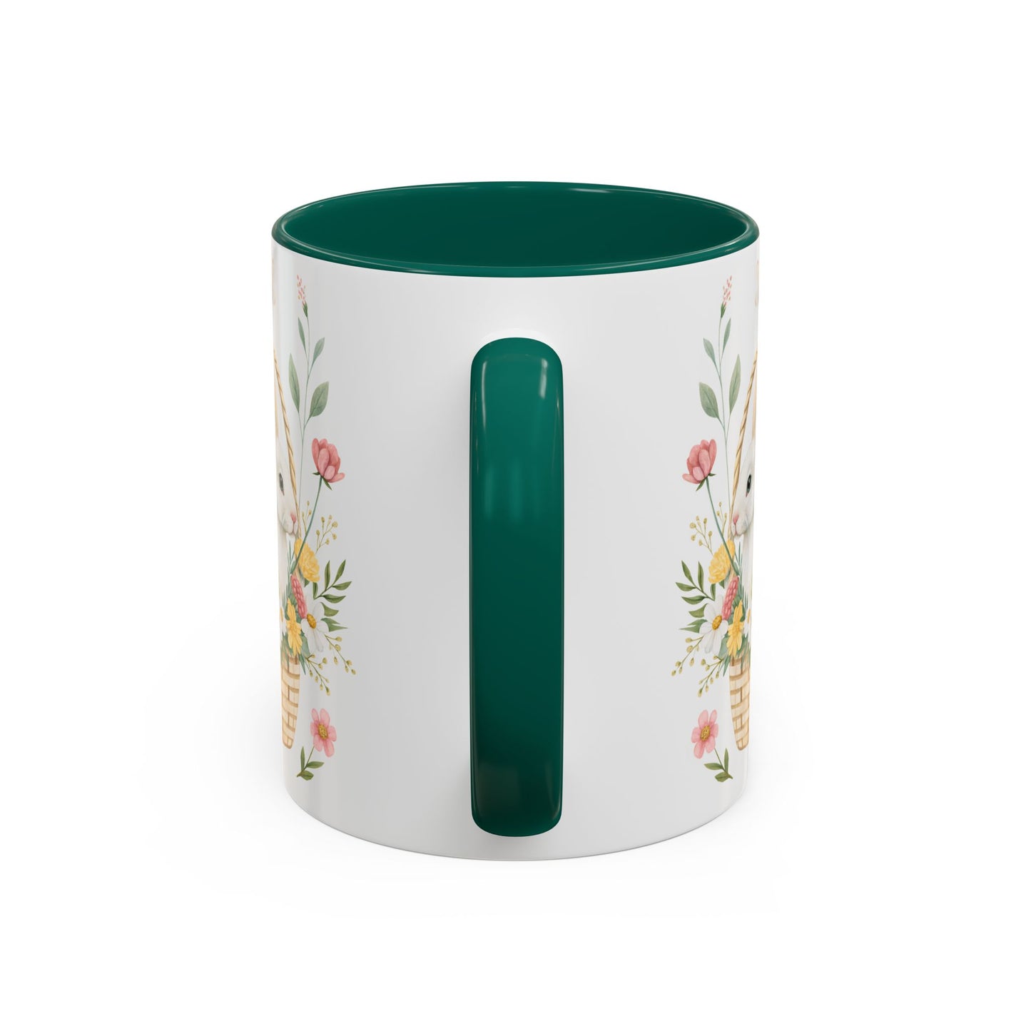 Easter Bunny's Floral Basket Mug (11/15oz)