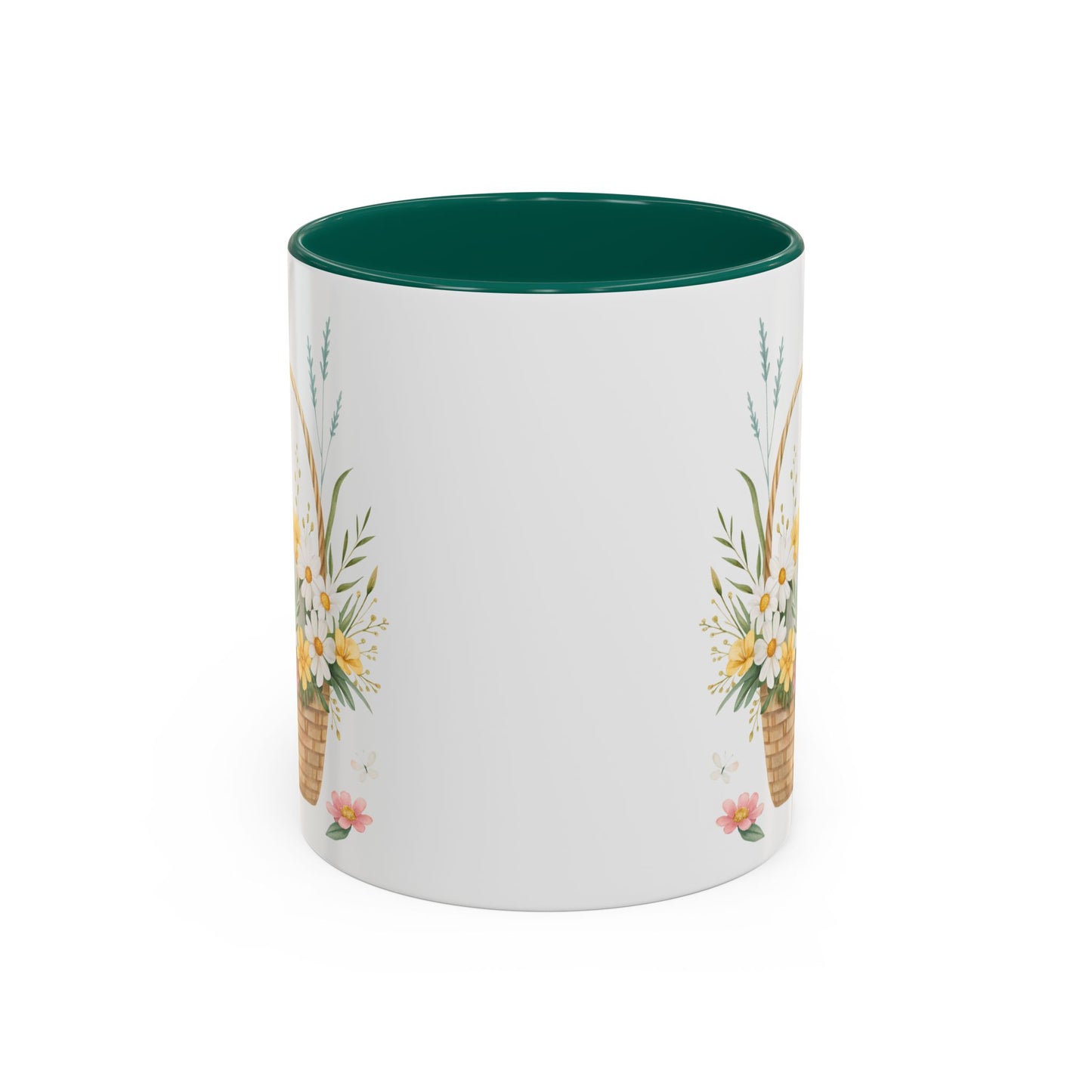 Easter Bunny's Floral Basket Mug (11/15oz)