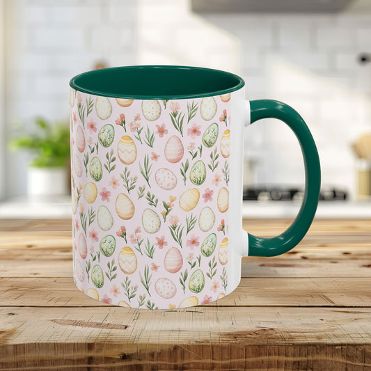 Easter Pastel Egg Pattern Mug (11/15oz)