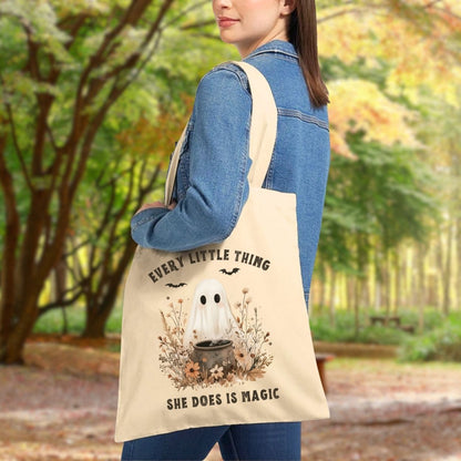 Every Little Thing She Does Is Magic Cute Ghost Tote Bag