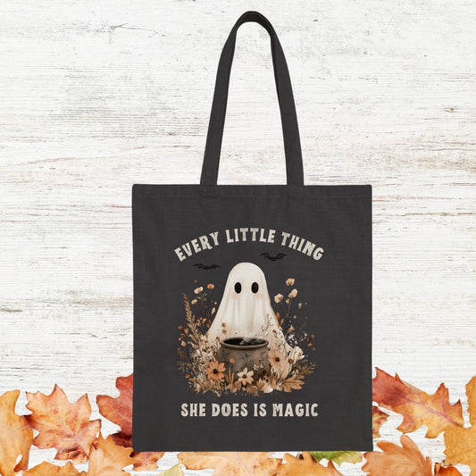 Every Little Thing She Does Is Magic Cute Ghost Tote Bag