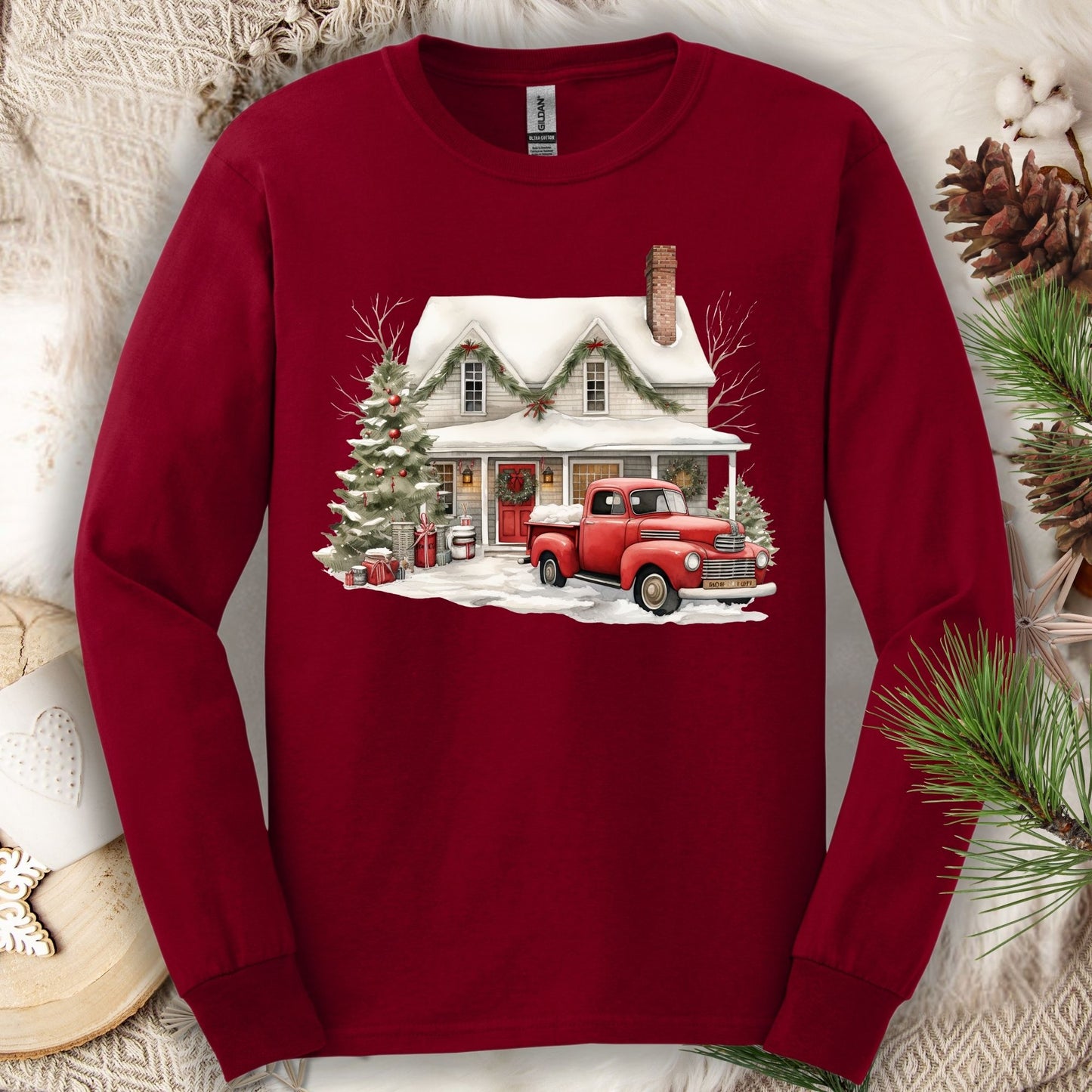 Farmhouse Christmas Sweatshirt