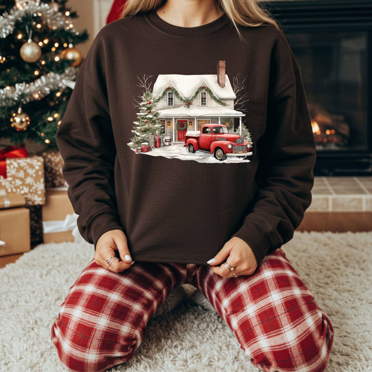 Farmhouse Christmas Sweatshirt