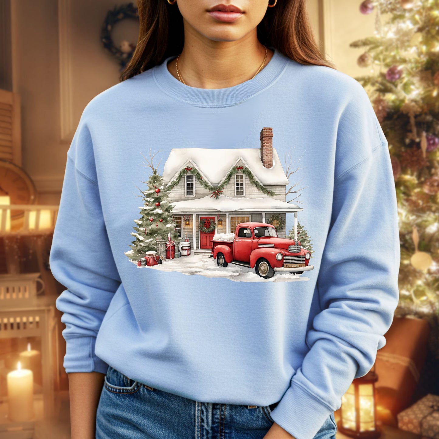 Farmhouse Christmas Sweatshirt