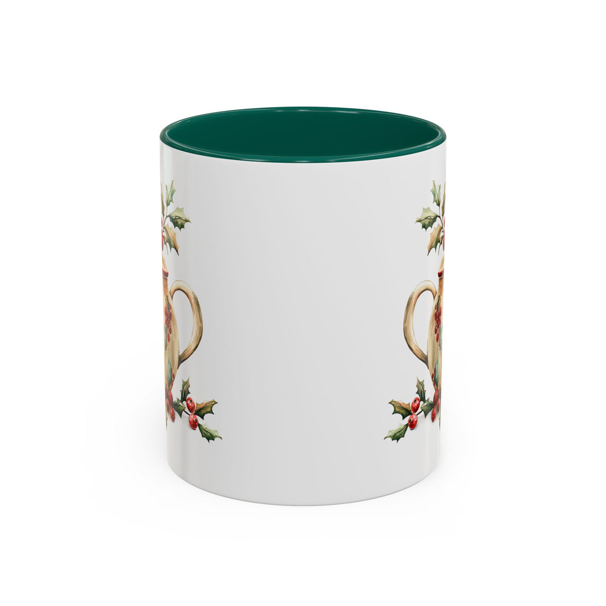 Farmhouse Christmas Teapot Holiday Mug (11/15oz)