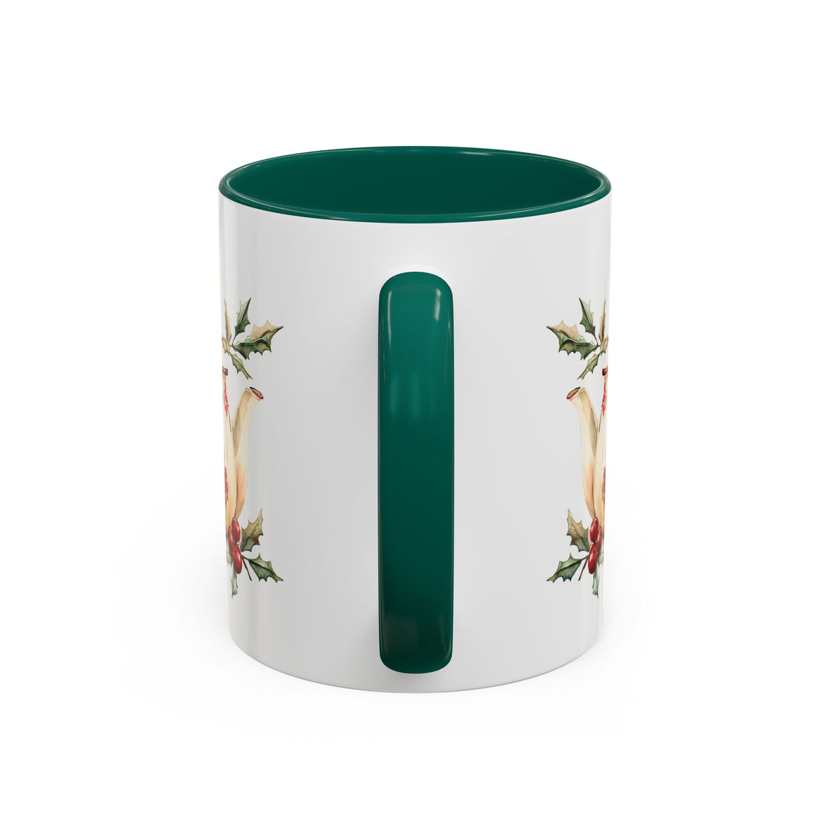 Farmhouse Christmas Teapot Holiday Mug (11/15oz)