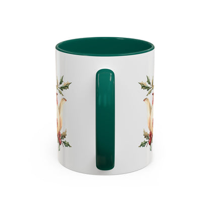 Farmhouse Christmas Teapot Holiday Mug (11/15oz)