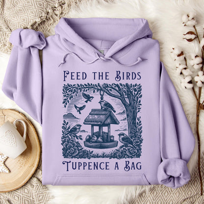 Feed the Birds Tuppence a Bag Hoodie