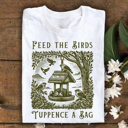 Feed the Birds Tuppence a Bag T-Shirt