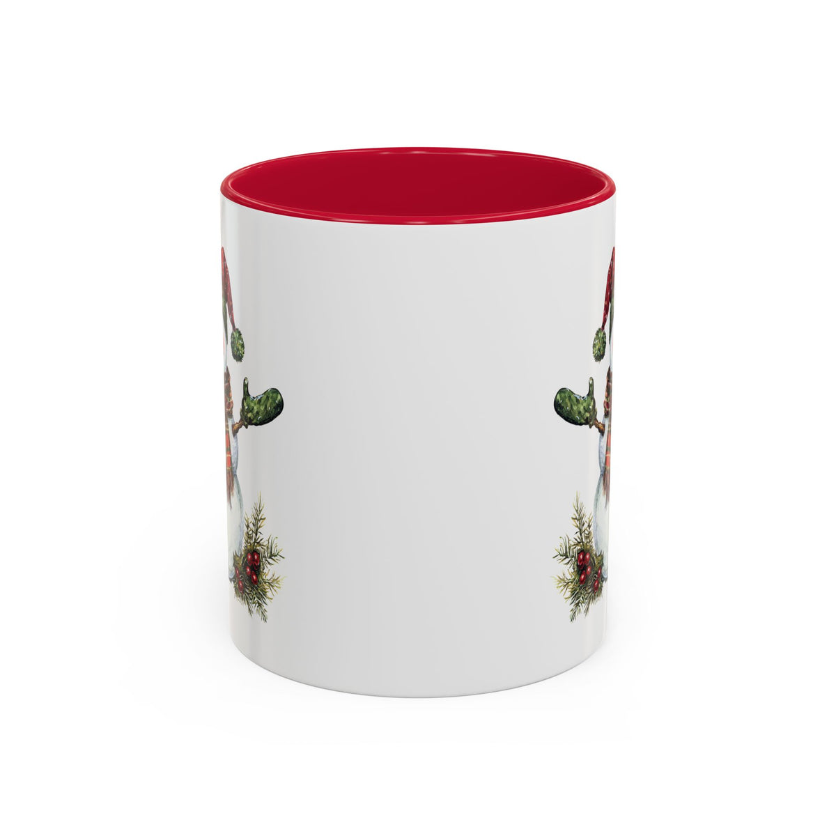 Festive Christmas Snowman Mug (11/15 oz)