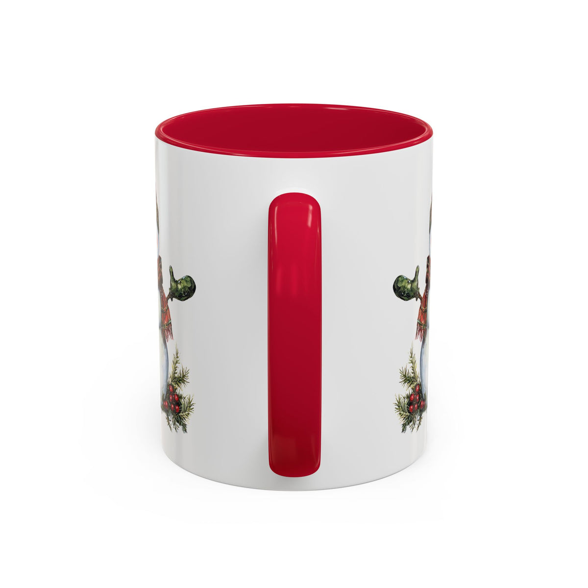 Festive Christmas Snowman Mug (11/15 oz)