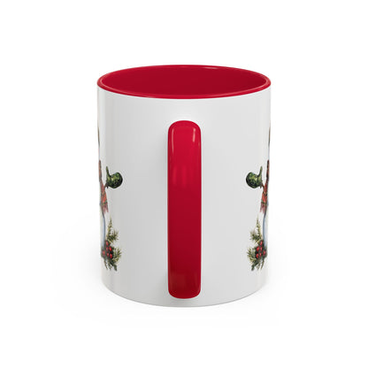 Festive Christmas Snowman Mug (11/15 oz)