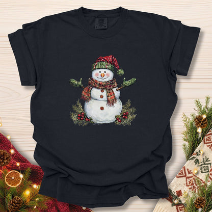 Festive Christmas Snowman T-Shirt