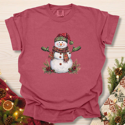 Festive Christmas Snowman T-Shirt