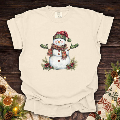 Festive Christmas Snowman T-Shirt